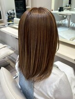 コルソ バイ ケーツー(CORSO by k-two) くすみベージュ/ナチュラルストレート/髪質改善