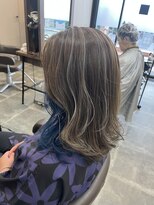 バセット バイ アルター 鎌取店(basset by aL-ter)&nbsp;ライトベージュ×インナーカラー