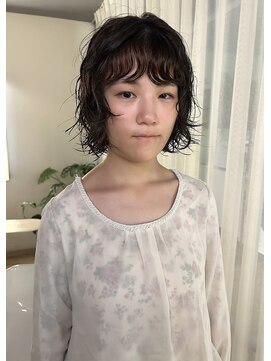 トリッカ 銀座(tricca) レイヤーボブ/ボブパーマ/ニュアンスパーマ/簡単スタイリング