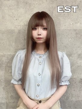 エスト 大阪梅田(EST) レミー100%高級人毛/53cm☆シールエクステ60枚+カラー
