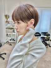 トト 船橋店(toto.) ☆ハイライトカラーくびれヘア奥行きショートレイヤーボブ[船橋]