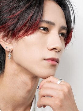 シド 表参道(s.i.d) ナチュラルメンズメイク/フェザーパーマ/センターパート