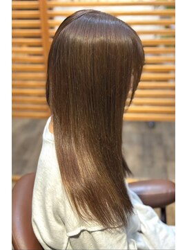 桃の木 ヘアー(桃の木 hair) ナチュラルマロンカラー美髪仕上げ