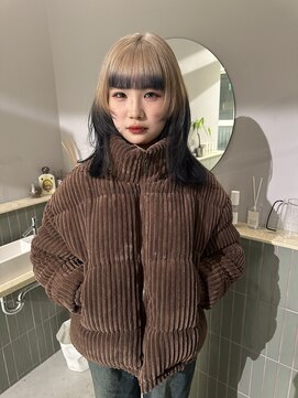 キオク(KIOX) ワンカラー/ブリーチカラー/髪質改善/ハイトーンカラー