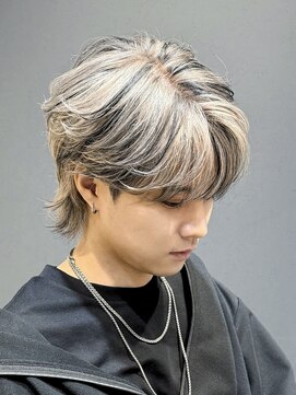 ボンドストーリールミエール(Bond Story lumiere) シースルーラウンドマッシュ/ホワイトベージュ/ローライト