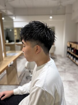 ソイクフ 四条大宮店(SOY-KUFU) 20代30代40代◎似合わせ清潔感あふれる王道ショートスタイル