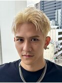 メンズショート似合わせカットスパイキーショート刈り上げ眉毛