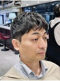 【50代 男性】ビジネス刈り上げショート