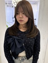メルシー(merci.)&nbsp;ロングレイヤー/グレージュ/ベージュカラー