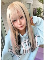 カプセル シンジュク(CAPSULE)&nbsp;☆CAPSULE☆ブロンドベージュ＆シールエクメッシュ