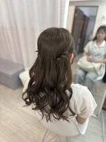 ホワイト(White)&nbsp;ねじりハーフツイン