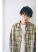 クラウドマッシュ フェザーマッシュ コンマヘア メンズパーマ