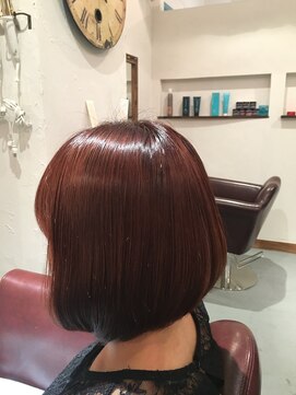 ヘアーサロン ザ ハイブ(Hair salon The hive) ナチュラルピンクブラウン!