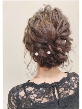 フレイストート(Frais Tout) やわらかアップアレンジ♪/大人フェミニン/フレンチガーリー