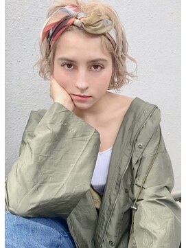 モホーク(MOHAWK) 【MOHAWK】ハイトーン×スカーフアレンジ