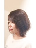 ふんわりボブスタイル