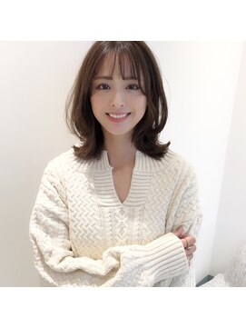 ローネス ギンザ(LONESS ginza) 大人くびれミディアムで簡単スタイリング☆