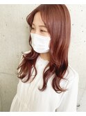 #ピンクカラー#韓国ヘア#ヨシンモリ#下村ヘア