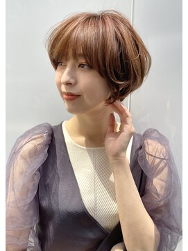 ネオリーブギンザ 銀座店(Neolive GINZA) 大人かわいい透明感ショート、30代向け