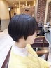 学割U24／学生カット(シャンプー・ブロー込)￥3300