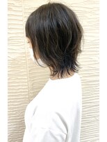 モリオ フロム ロンドン サッポロファクトリー店(morio FROM LONDON)&nbsp;【morio】札幌ミディアムショート　ゆるふわウルフ