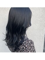 エイム ディクト ヘアー プロデュース(ame D.C.T HAIR PRODUCE) ブルーブラック