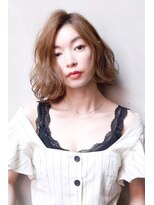 ロンド エスポワール 錦糸町(Lond espoir)&nbsp;【副店長シバタ】外ハネベースのボブパーマ☆アッシュブラウン