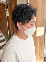 アヴァンス 天王寺店(AVANCE.)&nbsp;MEN'S HAIR ツーブロック×ウルフ×ソフトツイスト