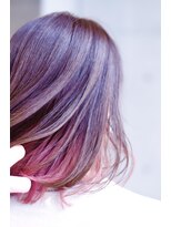 みかえりびじん 高坂店&nbsp;インナーカラー ベリーベリー　ピンク