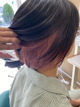 ザサロン 野江(THE SALON) ピンクインナーカラー☆