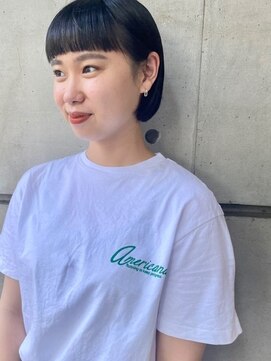 ミー(me.) ミニボブ＋黒髪