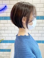 シー バイ ロンド 新宿(Sea by Lond)&nbsp;ココアブラウン/ショコラブラウン/透明感カラー/ショートボブ