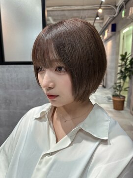 ルイス(L'wis) The 小顔ショートボブ♪小顔になりたい方は比佐野にお任せ♪