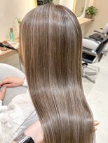 ヒビヲ(HIBIO)&nbsp;ダブルカラーピンクベージュミルクティーベージュイルミナカラー