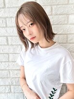 エステージ 鳳店(S-TAGE)&nbsp;アッシュグレージュ×シースルーバング