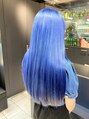 トニーアンドガイ 原宿店(TONI & GUY) 色落ちキレイなブルーカラー