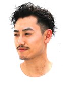*ビジネスマンにも◎　黒髪短髪スタイリッシュアーバン七三*