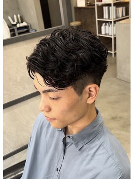 スイッチ(men's SWITCH) 大分メンズラルフカールスパイラルパーマ刈り上げショート