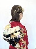 振袖×アレンジ