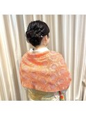訪問着着付け＋へアセットヘアセット
