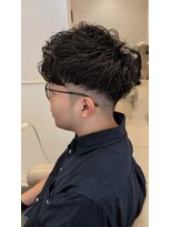 アッシュ 田無店(Ash)&nbsp;ナチュラルフェード×ナチュラルパーマ