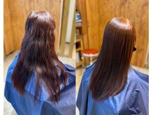 タック ヘア 安城店(Takk hair)の雰囲気（極グロスストレートとヘナで艶髪へ☆頭皮環境も整う）