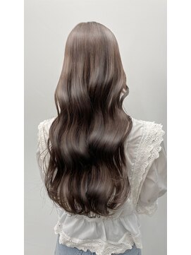 へアメイクワンプラス 四日市(HAIR MAKE ONEplus) 20代30代40代髪質改善トリートメントブルーブラック透け感