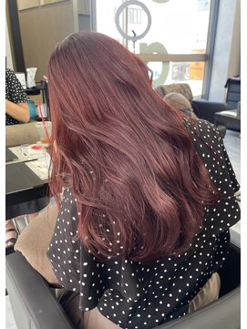 シエンゴールド(CIEN gold) ワインレッドカラー/ブリーチなしダブルカラー/ブリーチなし