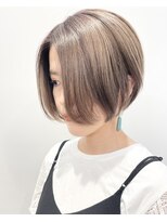 モリオフロムロンドン 松戸店(Morio from London)&nbsp;【モリオ松戸 藤原】前髪なし丸みショートボブ