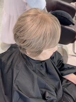 コル(col oodori)&nbsp;白髪活かしカラー☆札幌ショート/札幌白髪染め/札幌白髪ぼかし