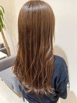 エイクス ヘア デザイン×美髪クリニック 千葉(AQs hair design) ミルクチョコレートにオレンジの隠し味♪小西 輝