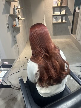 ラック(LUCK) 透明感ピンク/船橋/くすみベージュ/細めハイライト