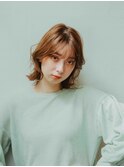 前髪くびれヘア愛され外ハネボブ美髪サイドバング