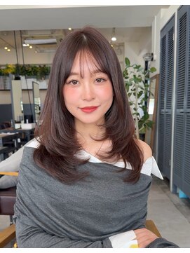 コート 表参道(Cote) ミディアムレイヤー/レイヤーカット/ブラウンカラー